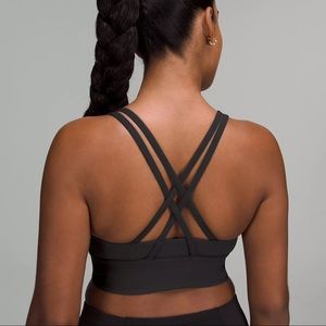 Energy Longline Bra Ribbed Luxtreme 
Medium Support